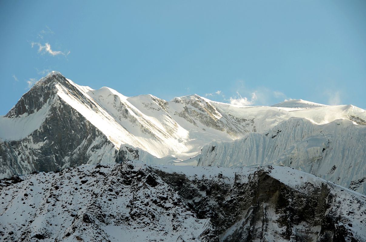 28 Roc Noir Khangsar Kang Trail Between Tilicho Base Camp Hotel and Tilicho Tal Lake 